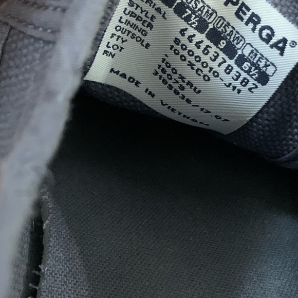 SUPERGA WOMAN’S BLUE CANVAS SNEAKERS IN WOMAN’S SIZE 9 IN EXCELLENT CONDITION!! - Picture 6 of 6